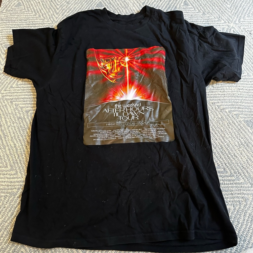 The Weeknd Concert merch